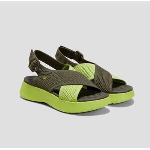 Vivaia Women's Kara AdaptAll Sport Sandals Camo Green Lime Size 43 EU/ 11 US